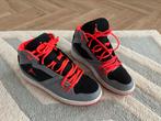 Jordan 1 Flight Stealth Crimson maat 38.5, Gedragen, Grijs, Nike Jordan, Sneakers of Gympen