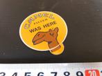 sticker CAMEL filter was here, Ophalen, Zo goed als nieuw, Bedrijf of Vereniging