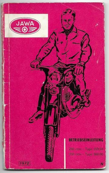 JAWA 250 + 350 type 559 360 Betriebsanleitung (7042z) beschikbaar voor biedingen