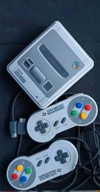 SNES classic mini Nintendo (SNES) met 2 controllers (HDMI), Ophalen of Verzenden, Zo goed als nieuw, Met 2 controllers