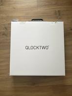 New QLOCKTWO 45x45cm -  Color Black Pepper (English), Ophalen, Nieuw, Digitaal, Wandklok