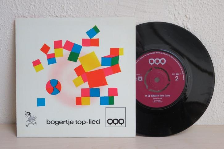 Promotie singeltje: In de bogaard song / bogertje top-lied, Verzamelen, Merken en Reclamevoorwerpen, Nieuw, Overige typen, Ophalen of Verzenden