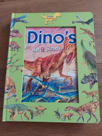 Dino's Puzzelboek met 8 Puzzels beschikbaar voor biedingen