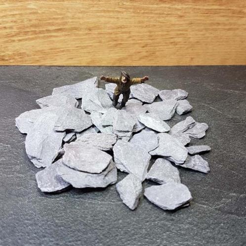 Leisteen Basing Set 10 zakjes Slate Modelbouw Wargames, Hobby en Vrije tijd, Wargaming, Nieuw, Overige soorten, Toebehoren, Verzenden