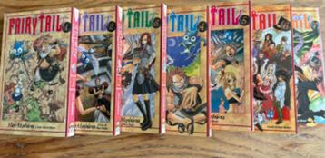 Fairy Tail Manga Vol 1-7 ENG beschikbaar voor biedingen