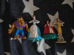Disney 3 verschillende poppetjes van belle ,1 van het beest, Ophalen of Verzenden, Assepoester of Belle, Zo goed als nieuw, Beeldje of Figuurtje