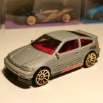 1988 Honda CR-X matgrijs Hot Wheels, Hobby en Vrije tijd, Modelauto's | Overige schalen, Ophalen of Verzenden, Nieuw