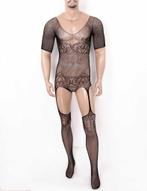 Heren zwarte body 4 / bodysuit sissy lingerie pakje sexy, Kleding | Heren, Zwart, Nachtkleding, Verzenden