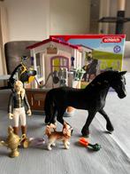 Schleich paardenbox set, Verzamelen, Speelgoed, Ophalen, Zo goed als nieuw