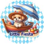 LF2404 icing frosting boot hond 19cm eetbare taart print, Ophalen of Verzenden, Nieuw, Taarten, Versiering