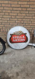 Stella artois, Verzamelen, Biermerken, Ophalen, Gebruikt, Reclamebord, Plaat of Schild, Stella Artois