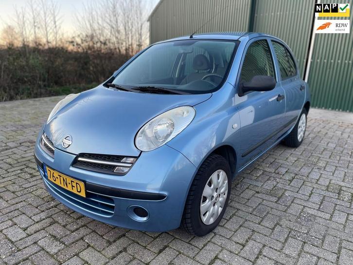 Nissan Micra 1.2 Visia Airco/Elektr. ramen/APK NEW!, Auto's, Nissan, Bedrijf, Te koop, Micra, ABS, Airbags, Airconditioning, Centrale vergrendeling