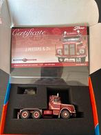 Tekno scania Peeters 1:50, Ophalen of Verzenden, Zo goed als nieuw, Bus of Vrachtwagen, Tekno