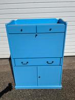 Leuk kastje / bureau Frozen blauw, Ophalen, Gebruikt