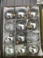 Mooie zilveren, glazen, kerstballen, Diversen, Ophalen of Verzenden, Zo goed als nieuw