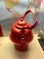Vintage Rode Waterketel - Zakketel, Antiek en Kunst, Ophalen of Verzenden