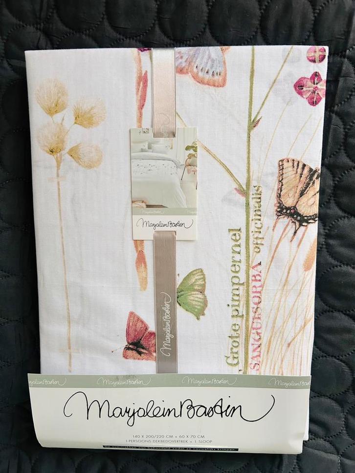 Nieuw Dekbedovertrek Marjolein Bastin 140x200/220cm+60x70cm, Huis en Inrichting, Slaapkamer | Beddengoed, Nieuw, Dekbedovertrek