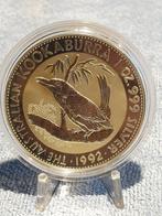 Kookaburra 1992, 1 oz .999 zilver (2-1), Ophalen of Verzenden, Zilver