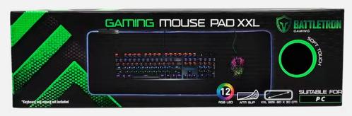 Gaming Mousepad Muismat XXL met LED (NIEUW), Computers en Software, Muismatten, Nieuw, Gaming muismat, Ophalen of Verzenden