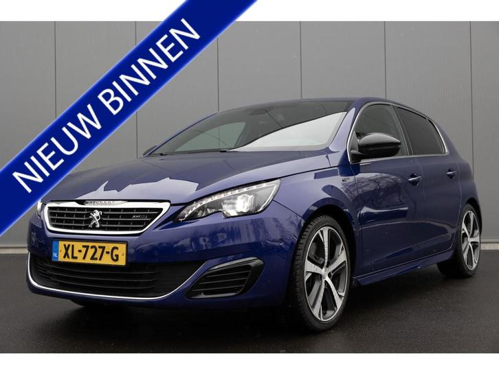 Peugeot 308 | 206 PK | GT-LINE | LEDER | CAMERA | SPORTSTOEL, Auto's, Peugeot, Bedrijf, Te koop, ABS, Achteruitrijcamera, Airbags