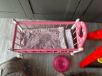 Poppen, kleertjes en wiegje, Ophalen of Verzenden, Gebruikt, Babypop