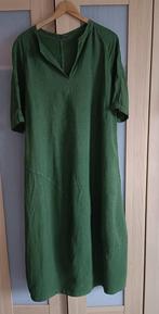 Groene linnen OSKA jurk. Alleen ophalen!, Kleding | Dames, Ophalen, Zo goed als nieuw, Groen, Jurk