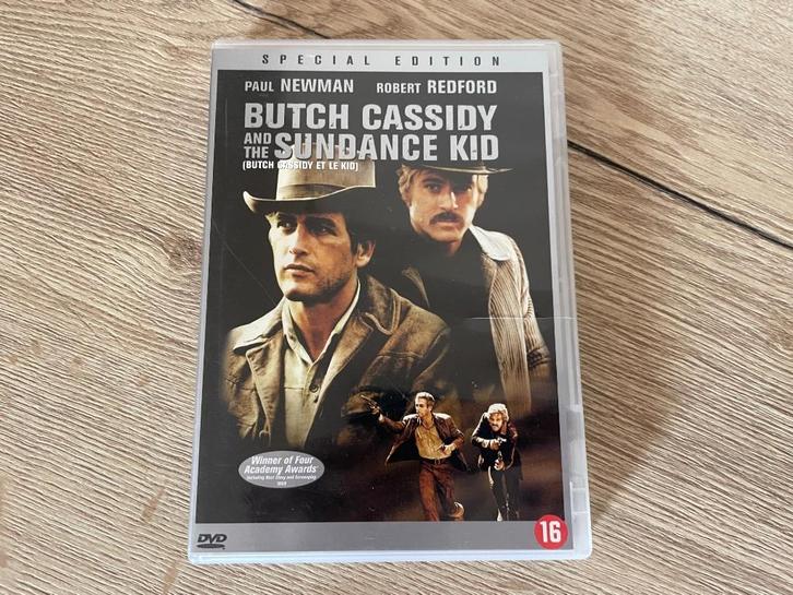 Butch Cassidy and The Sundance Kid (western) Newman Redford, Cd's en Dvd's, Dvd's | Klassiekers, Zo goed als nieuw, Actie en Avontuur