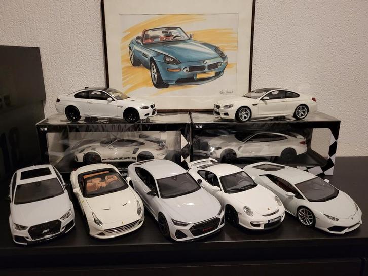Diverse modelautos 1:18, Hobby en Vrije tijd, Modelauto's | 1:18, Zo goed als nieuw, Autoart, Ophalen of Verzenden