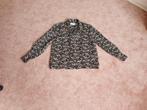 Nieuwe leuke blouse met zijde BA&SH maat 2 = 38, Maat 38/40 (M), Help@ba-sh.com, Zwart, Nieuw