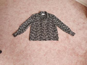Nieuwe leuke blouse met zijde BA&SH maat 2 = 38 beschikbaar voor biedingen