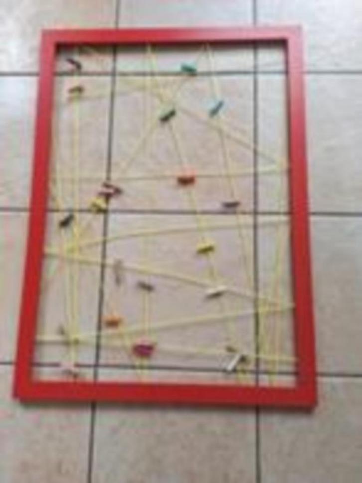 WANDDECO : RAAMWERK VOOR KAARTEN, Huis en Inrichting, Woonaccessoires | Wanddecoraties, Gebruikt, Ophalen