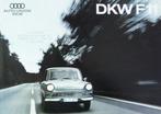 Folder DKW F11 1963, Ophalen of Verzenden, Zo goed als nieuw, Overige merken
