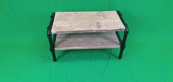 Industrieel Schoenenrek - 2 Plateaus - 80cm beschikbaar voor biedingen