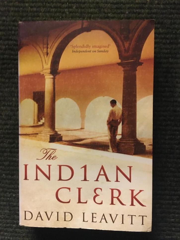 The indian clerk ; door David Leavitt #Wetenschap, Boeken, Historische romans, Gelezen, Ophalen of Verzenden