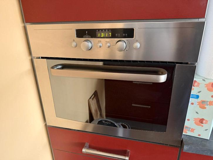 Inbouwcombimagnetron Whirlpool AMW 510, Witgoed en Apparatuur, Magnetrons, Gebruikt, Inbouw, Combimagnetron, 45 tot 60 cm, Crisp