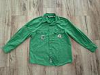 Mooie groene scoutingblouse, Welpen uniform, Scoutfit, 140., Verzamelen, Scouting, Scoutfit, Onbekend, Ophalen of Verzenden, Zo goed als nieuw