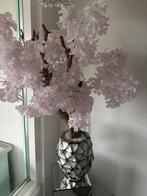 Mooie schelpenvaas met een bloesem boom, Huis en Inrichting, Woonaccessoires | Kunstplanten en Kunstbloemen, Ophalen of Verzenden