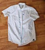 Blouse (Garcia,  wit, korte mouw,  maat 164), Ophalen of Verzenden, Zo goed als nieuw, Jongen, Overhemd of Blouse