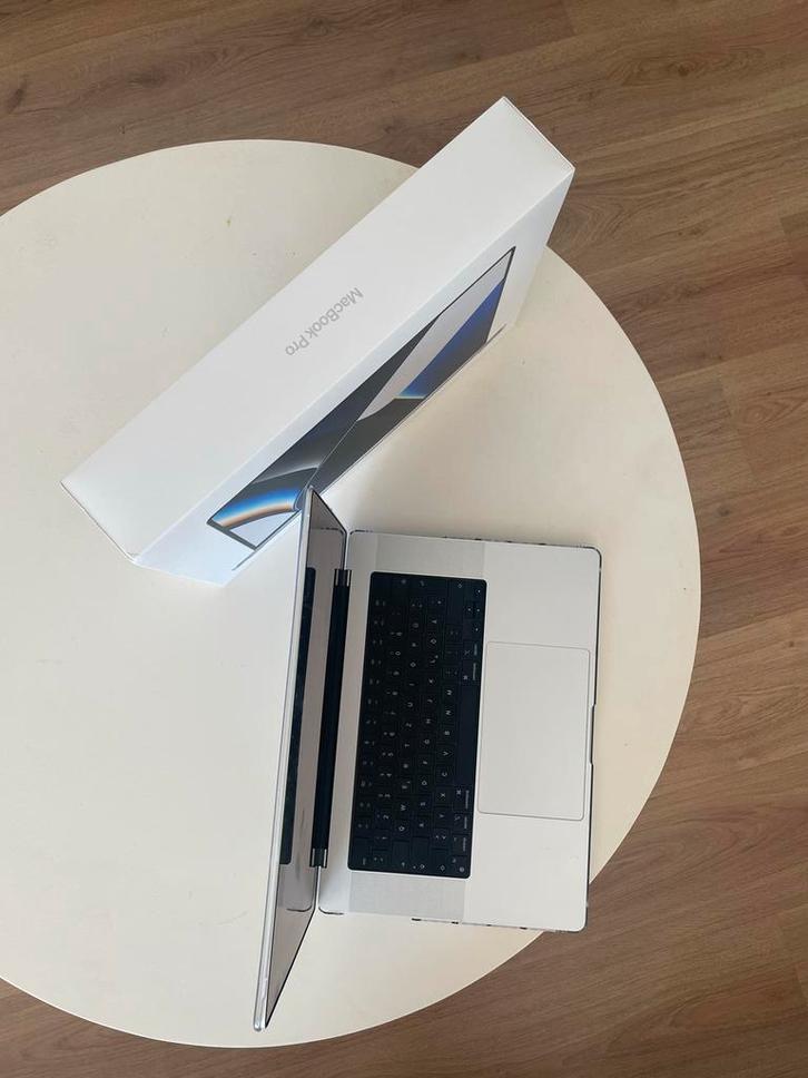 MacBook Pro M1 16 inch, 16GB RAM, 512GB, Computers en Software, Apple Macbooks, Zo goed als nieuw, MacBook Pro, 16 inch, Onbekend