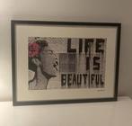 BANKSY : litho met certificaat, Antiek en Kunst, Kunst | Litho's en Zeefdrukken, Ophalen of Verzenden