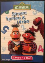 Sesamstraat-samen spelen & leren dvd box., Boxset, Alle leeftijden, Gebruikt, Ophalen