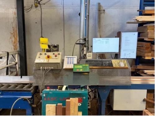 Reinhardt Automatische afkortzaag, Zakelijke goederen, Machines en Bouw | Houtbewerking, Ophalen