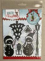 Snijmal wintry Christmas snow Friends, Hobby en Vrije tijd, Ophalen of Verzenden, Nieuw, Kerst, Pons of Mal
