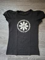 Zwart T Shirt met Witte bloem afbeelding, Persival, Meisje, Ophalen of Verzenden, Zo goed als nieuw