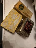 Collectie oude bewaarblikken uiltje verkade smiths goudboom, Verzamelen, Ophalen of Verzenden, Zo goed als nieuw, Verkade