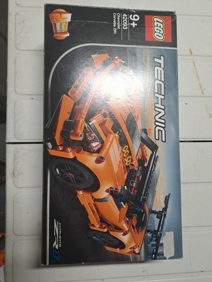 LEGO Technic 42093 Chevrolet Corvette ZR1, Kinderen en Baby's, Speelgoed | Duplo en Lego, Zo goed als nieuw, Lego, Complete set