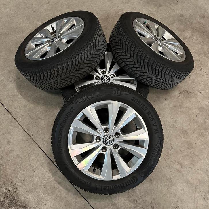 16” velgen all season golf 5 6 7 8 caddy touran winter, Auto-onderdelen, Banden en Velgen, Banden en Velgen, All Season, 17 inch