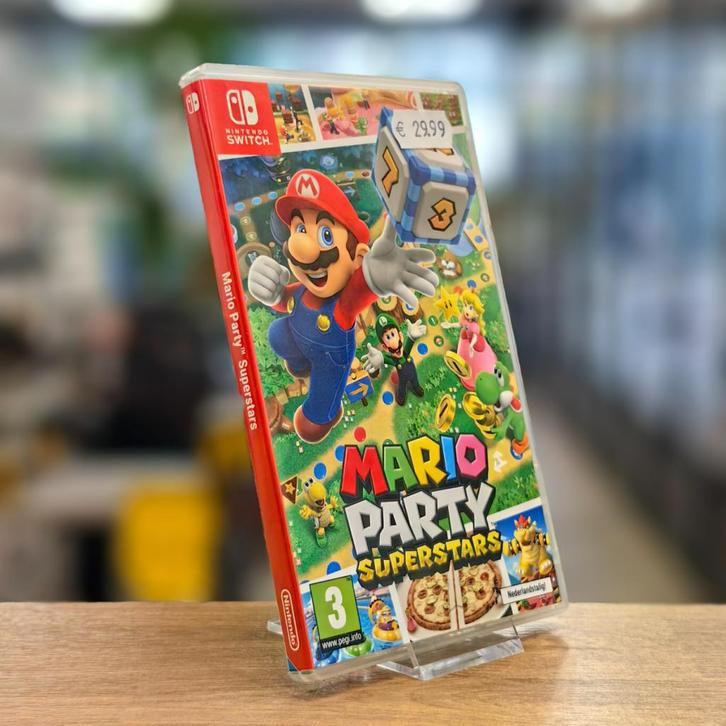 Mario Party Superstars - Switch Game, Spelcomputers en Games, Spelcomputers | Nintendo Switch, Zo goed als nieuw