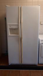 Amerikaanse koelkast van het kwaliteitsmerk General Electric, Gebruikt, 200 liter of meer, 60 cm of meer, Met aparte vriezer