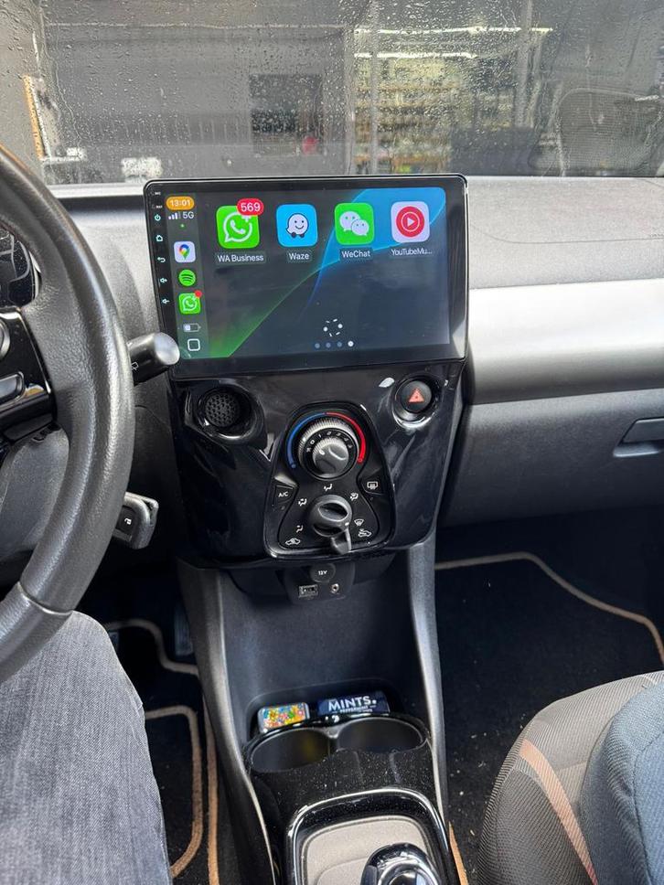 CarPlay voor Toyota Aygo/Peugeot 108/Citroen C1, Auto diversen, Autoradio's, Nieuw, Ophalen of Verzenden